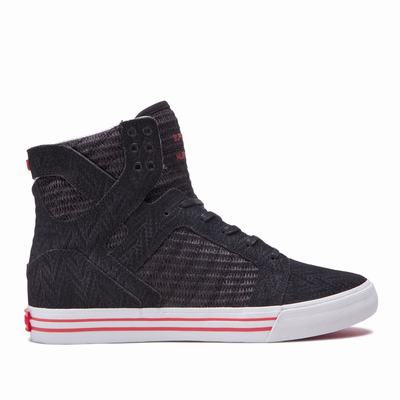 Férfi Supra SKYTOP Magasszárú Cipő HU098534 Sötétkék